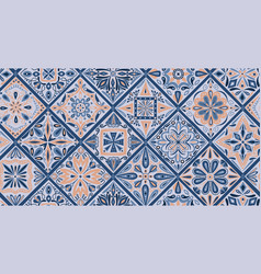 Turkish Tile Portugal Decor Seamless Pattern