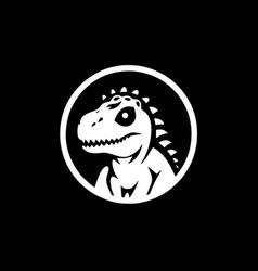 Dinosaur - Black And White