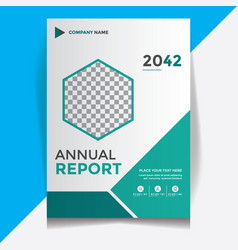 Annual Report Flayer Design Template