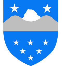 Coat Of Arms Of Qeqqata In Greenland Of Denmark