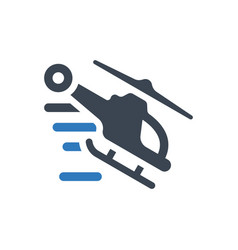 Helicopter Fly Icon