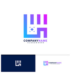 Initial L M S Logo Template Creative L M S Logo