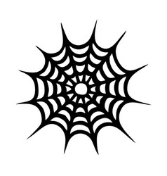 Spider Web Icon Cobweb Isolated On White