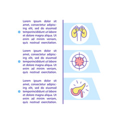 Chronic Medical Condition Concept Icon With Text