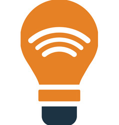 Bulb Hue Light Lightbulb Smart Icon Editable Logo