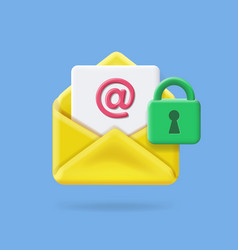 Email Lock Icon Security Mail Symbol Envelope