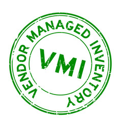 Grunge Green Vmi Abbreviation Vendor Managed