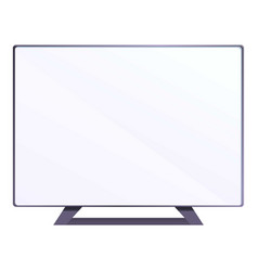 Monitor Icon Cartoon Style