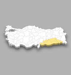 Southeastern Anatolia Region Location Within