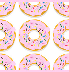 Seamless Pattern Donuts