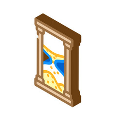 Hour Glass Isometric Icon