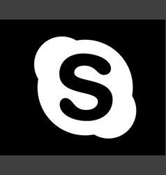 Skype Social Media Icon Symbol Logo Design