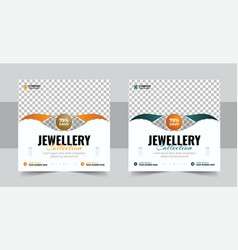 Jewelry Social Media Post Or Web Banner Design