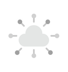 Cloud Network Icon Image