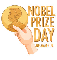 Nobel Prize Day Banner Design