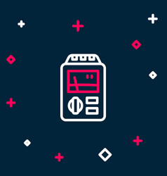 Line Dosimeter For Measuring Radiation Icon