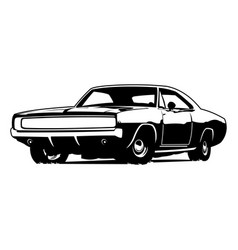 Logo Muscle Car Dodge Challenger 1968