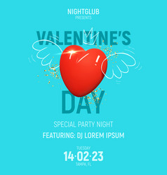 Template Of Valentines Day Party Flyer