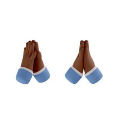 3d Icon Hands Pray