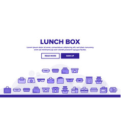 Lunch Box Landing Header