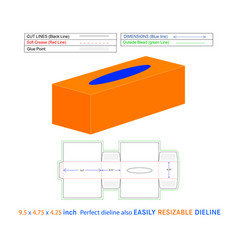 Soft Face Paper Customized Facial Tissue Box