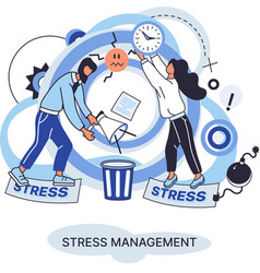 Stress Management Abstract Metaphor Pressure