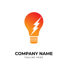 Idea Bulb Modern Logo Design