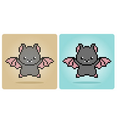 8 Bit Pixel Bats Character Animal For Game Assets