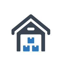 Boxes Warehouse Icon