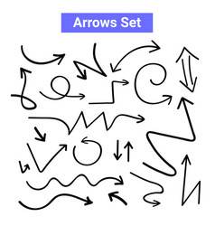 Arrow Handdrawn Curve Icon Doodle