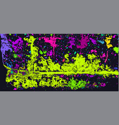 Grunge Color Neon Background Abstract Street Art