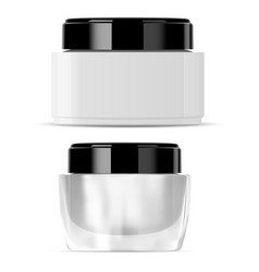 Cosmetic Cream Jar Face Beauty Glass Container