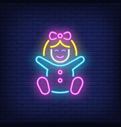 Colorful Doll Neon Sign