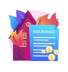 Fire Insurance Abstract Concept