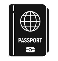 Passport Icon Simple Id Card