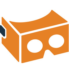 Cardboard Google Headset Reality Vr Icon Editable