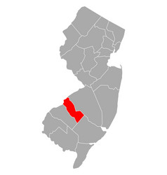 Map Camden In New Jersey