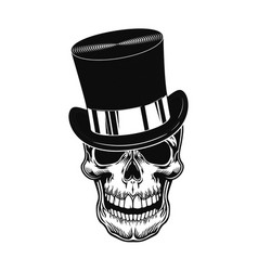 Skull In Top Hat