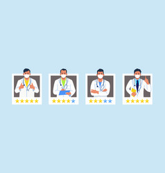 Choose Doctor For Consultation Five Star Rating