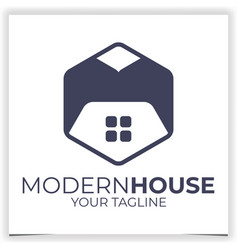 Modern House Logo Template Design