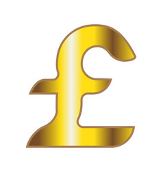 Web Golden Pound Currency Logo