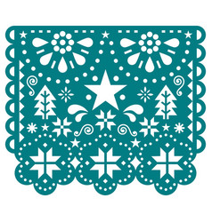 Christmas Papel Picado Design