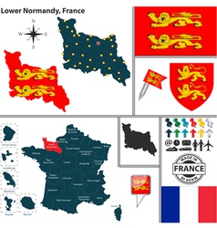 Map Of Lower Normandy