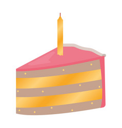 Birthday Cake With Candle