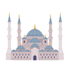 Blue Sultan Mosque As Turkey Building