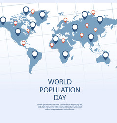 Hand Drawn World Population Day Post Set