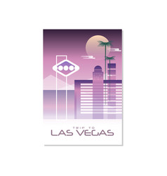 Trip To Las Vegas Travel Poster Template