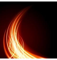 Burning flames background Royalty Free Vector Image