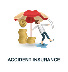 Accident Insurance Icon 3d From Insurance