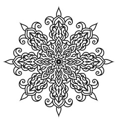 Mandala Adult Coloring Page